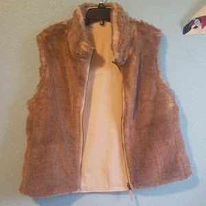 Beautiful faux fur vest